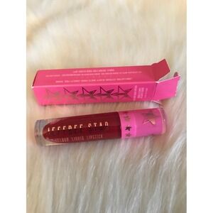 Jeffree Star Velour Liquid Lipstick Rich Blood Red Matte Metallic Makeup 0.19oz